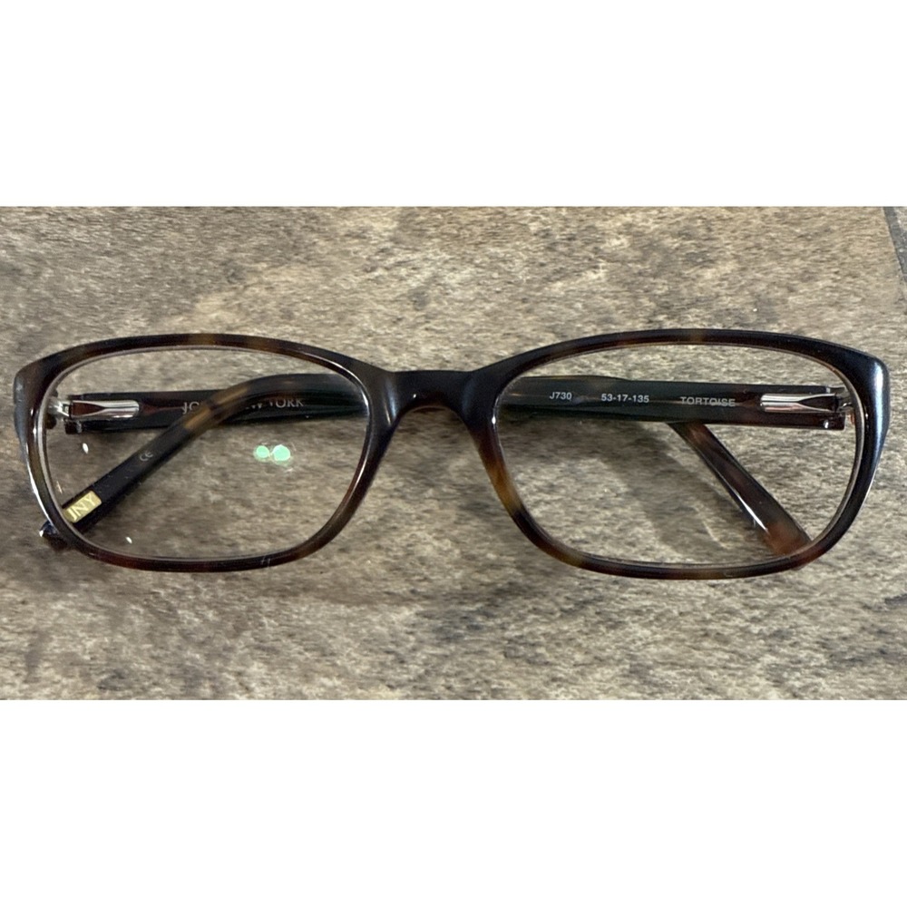 Jones New York J730 Tortoise Brown Women's Flex Eyeglasses Frames 53-17-135-31mm